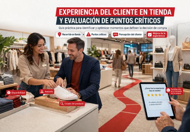 Experiencia del cliente en tienda 